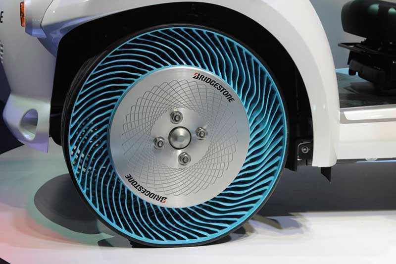 Что такое безвоздушные шины где нашли применение конструкция и принцип работы преимущества и недостатки основные модели: Michelin Hankook Iflex Bridgestone Polaris