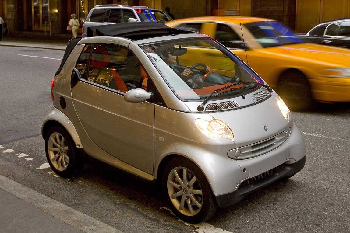 Smart city coupe cabrio (c 2002 по 2004) — технические характеристики автомобиля