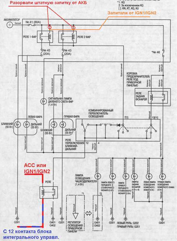Все схемы для электропроводки honda cr-v ex 2013 — wiring diagrams for cars