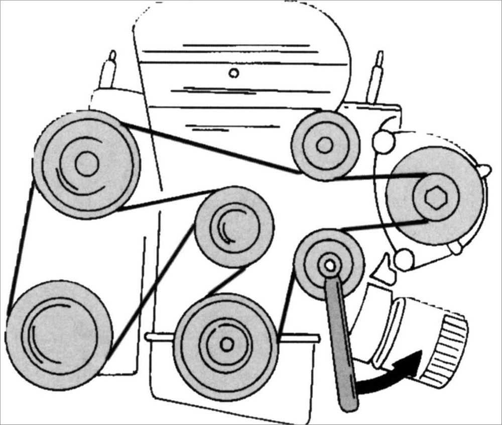 Как поставить ремень генератора на форд фокус 2
