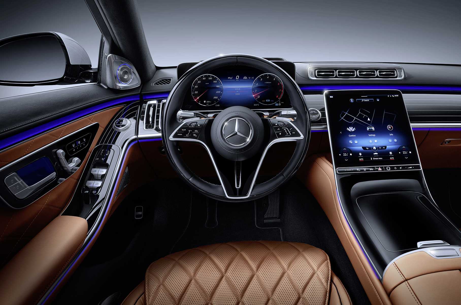 Mercedes-benz s-class 2021 (w223): фото, цена и техника седана