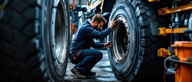 Грузовой шиномонтаж: как выбрать сервис
