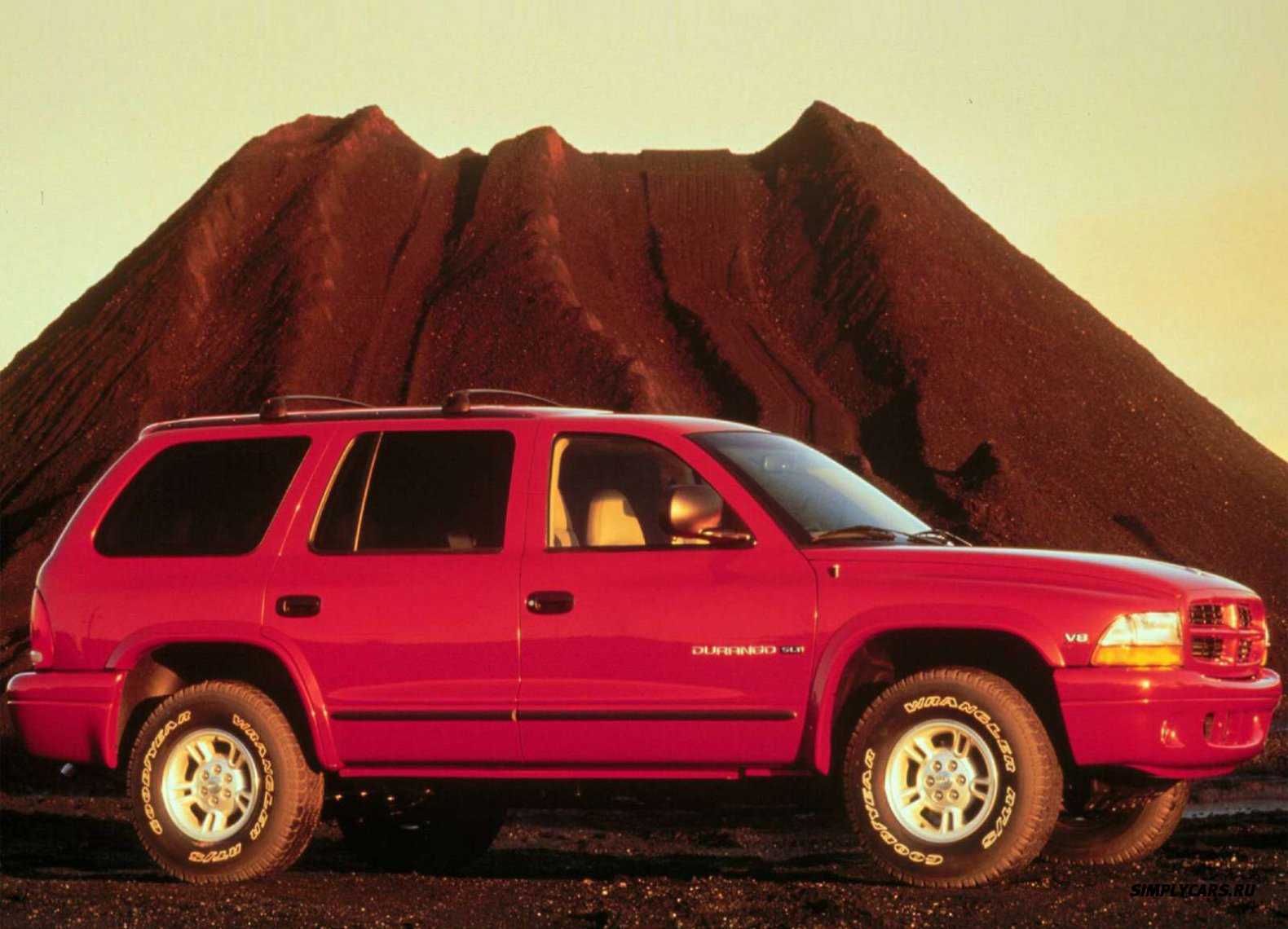 Dodge durango 1997, 1998, 1999, 2000, 2001, джип/suv 5 дв., 1 поколение технические характеристики и комплектации