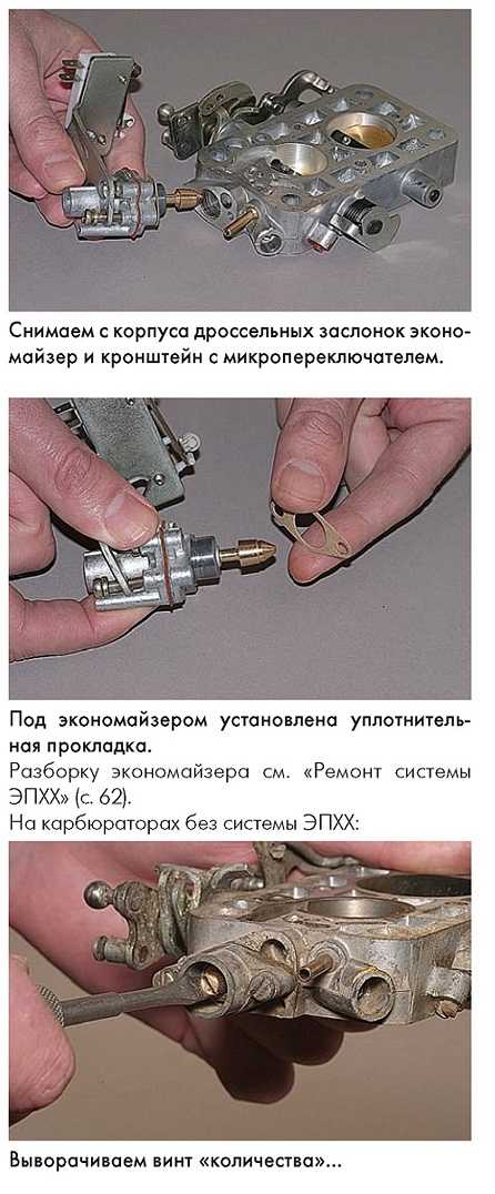 Конструкция и проверка электромагнитного клапана карбюратора автомобиля нива ваз-21213