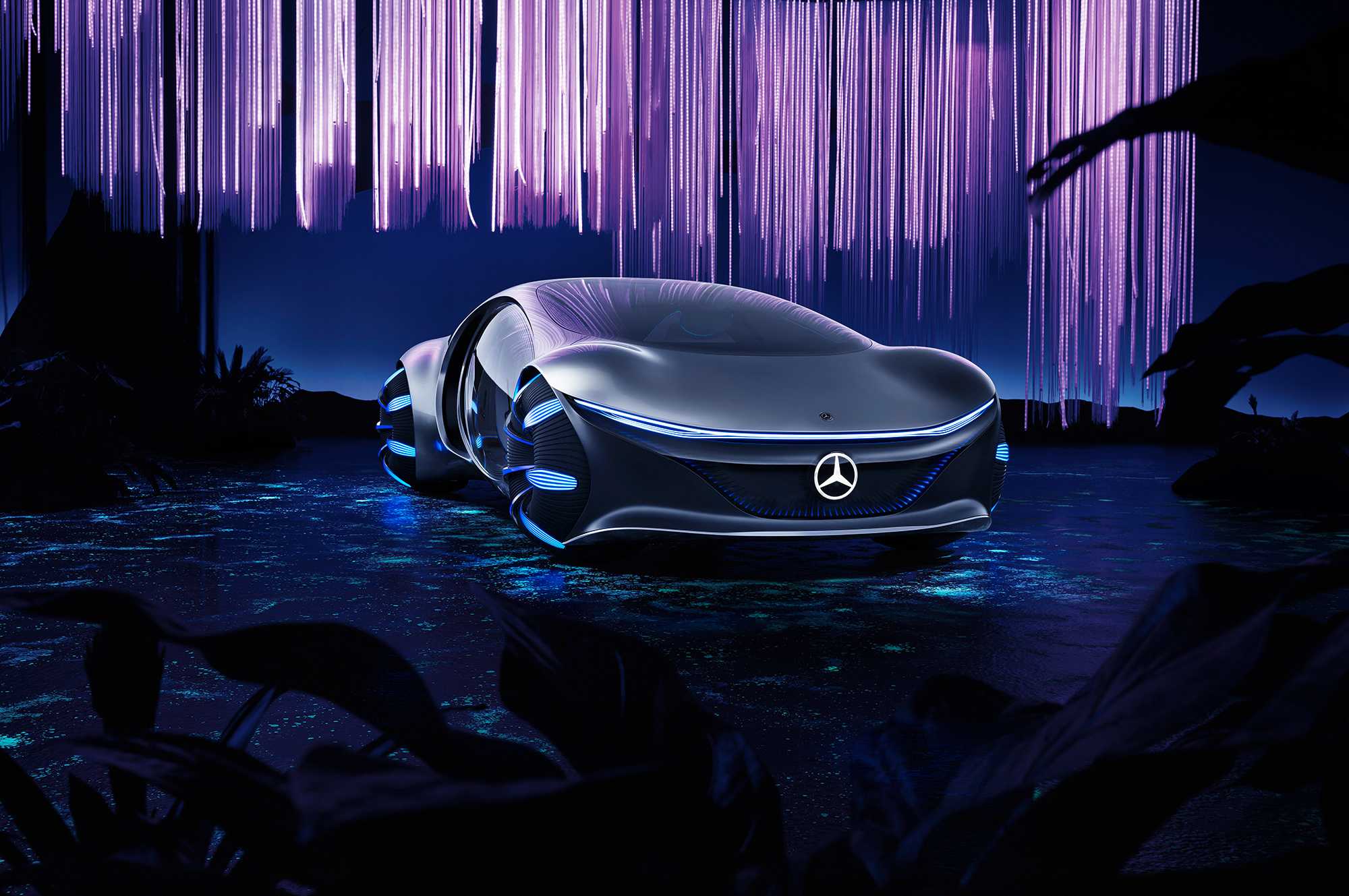 Mercedes-benz vision avtr – шоу-кар в стиле «аватар»