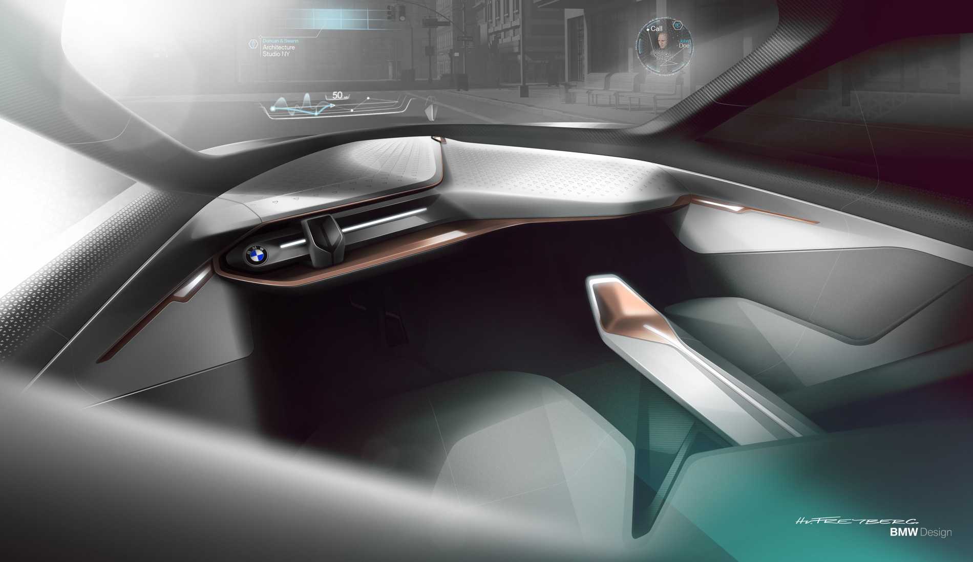 Немецкий BMW обнародовал несколько технических характеристик серийной версии своего электрокроссовера на основе концепта iNEXT