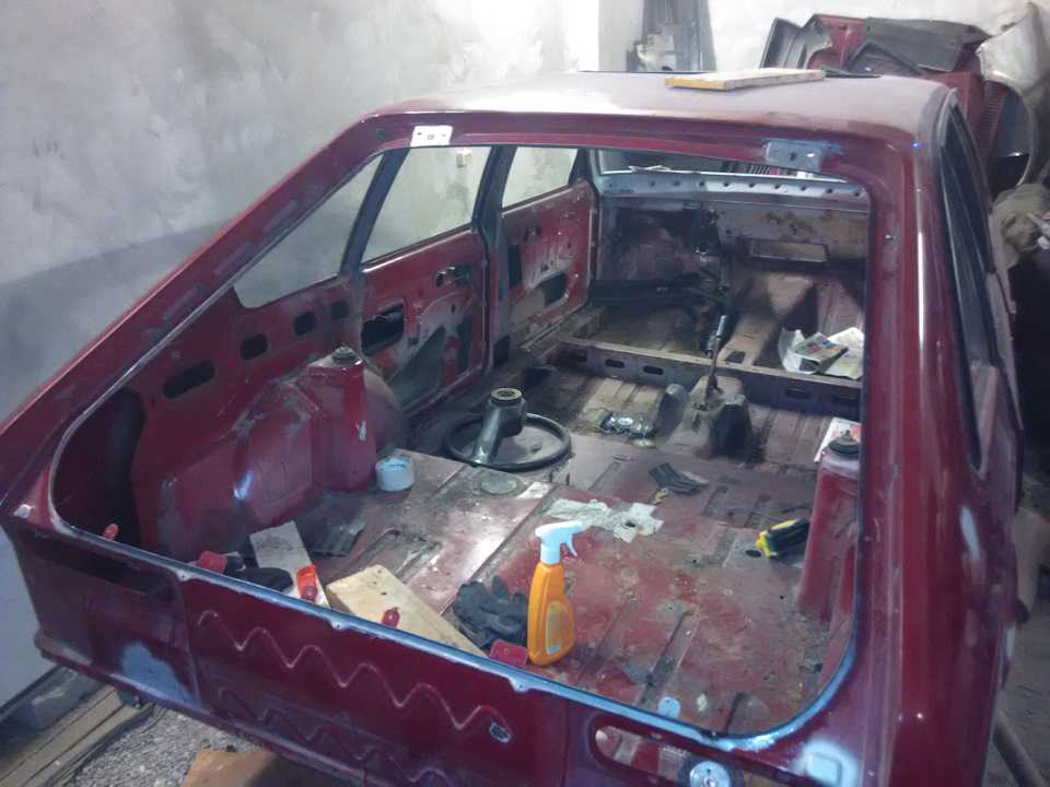 Кузовной ремонт автомобиля москвич 2141 в москве