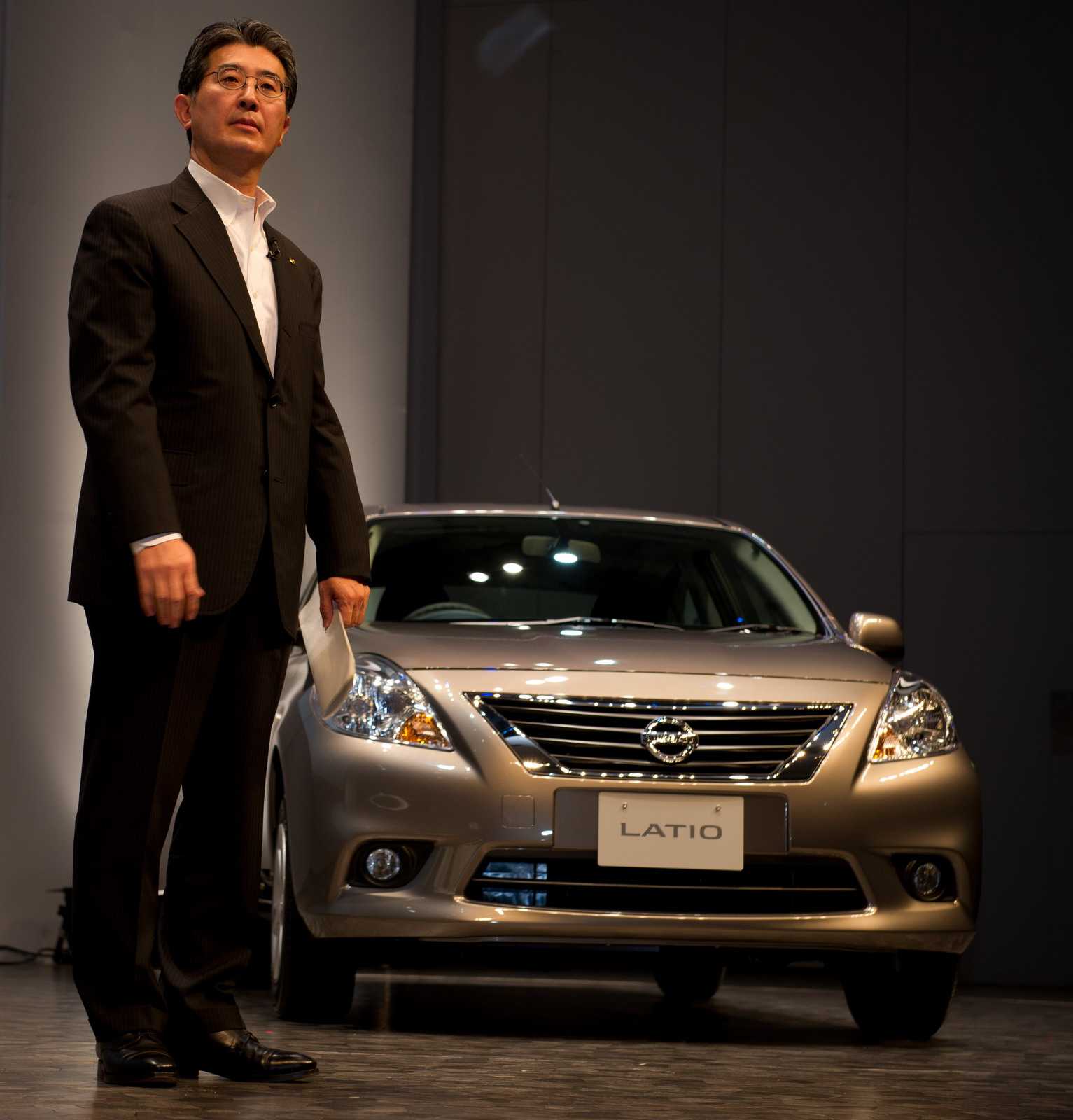 Nissan представил в японии новую модель latio