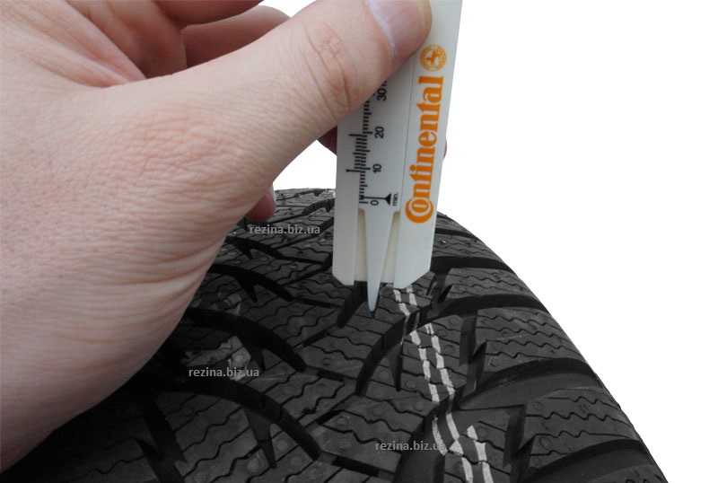Как измерить протектор летних шин
