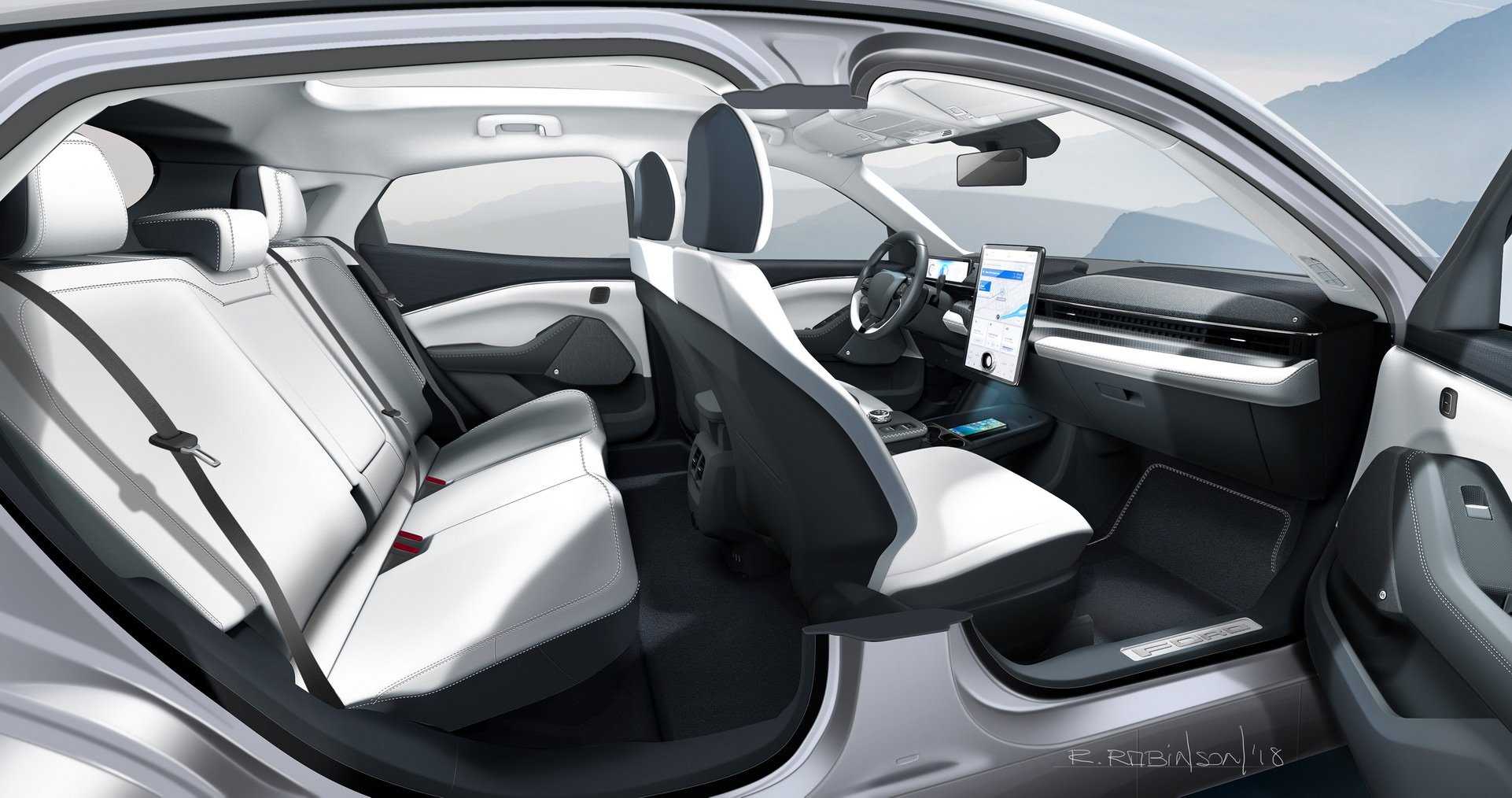 Ford mustang mach-e 2021 года - первый полностью электрический кроссовер ford