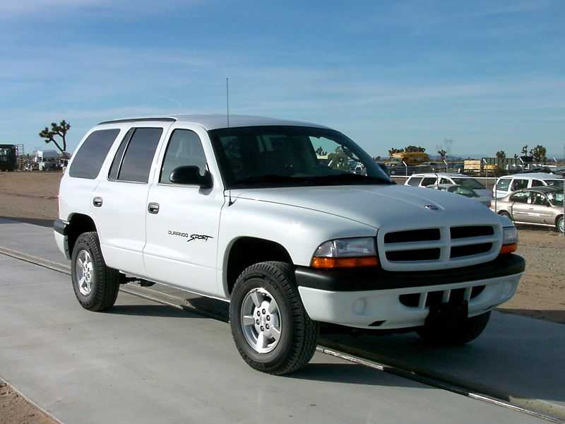 Dodge durango 1997, джип/suv 5 дв., 1 поколение (07.1997 - 08.2003) - технические характеристики и комплектации