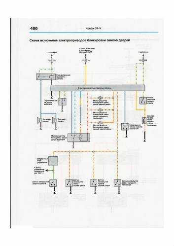 Все схемы для электропроводки honda cr-v ex 2014 — wiring diagrams for cars