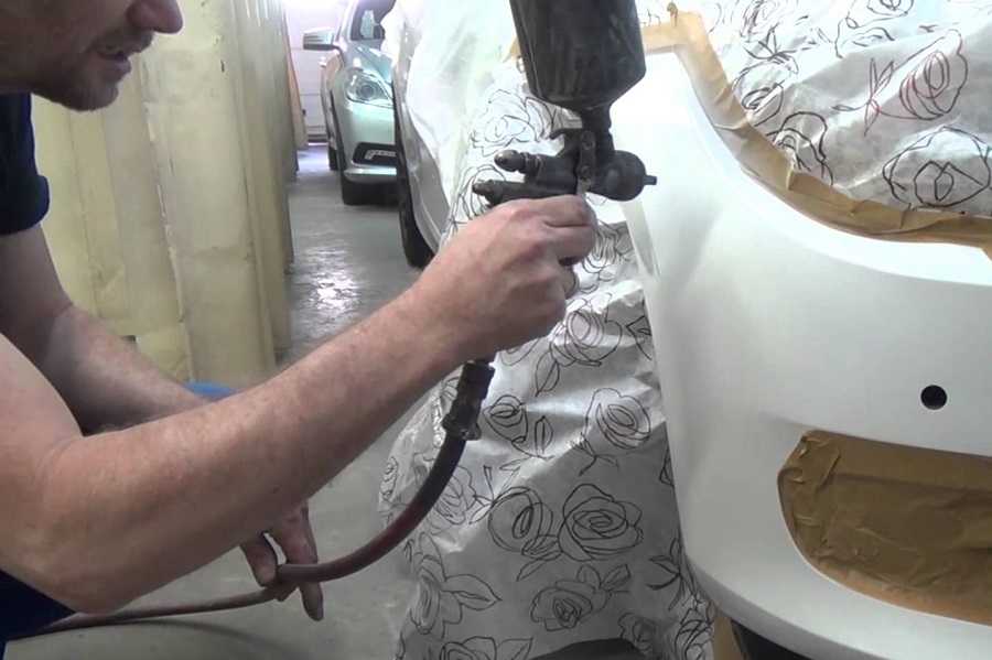 Как покрасить бампер машины своими руками?