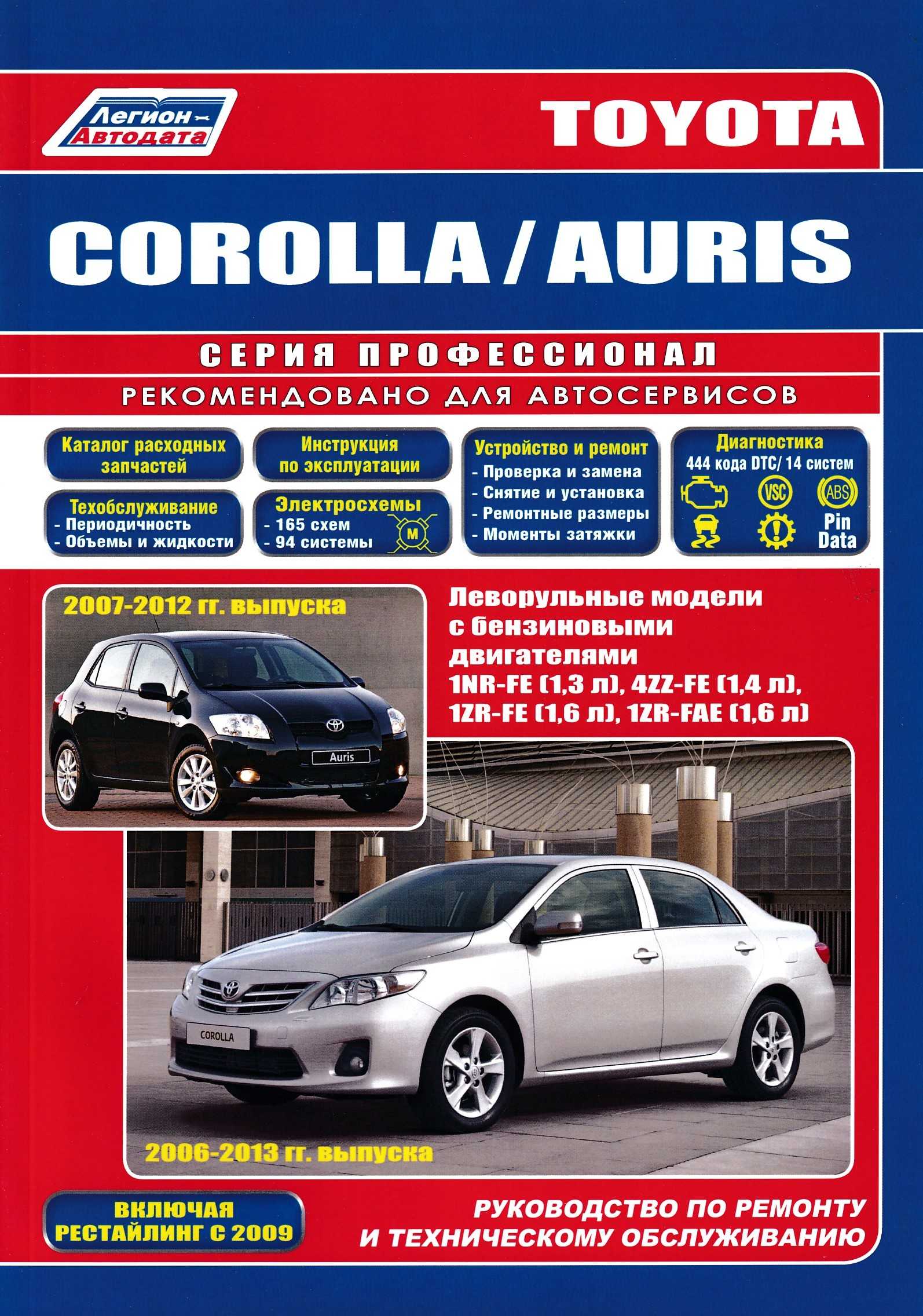 Toyota corolla. выпуск с 5.83 по 7.92. устройство, обслуживание, ремонт