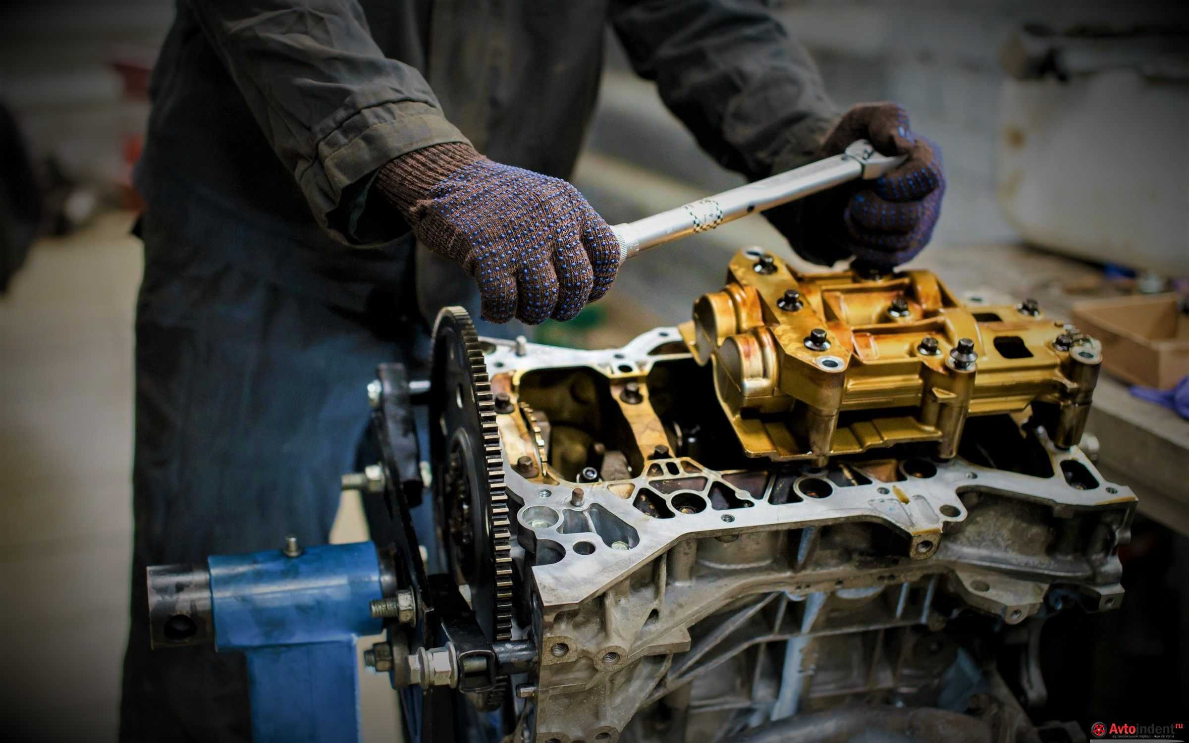 Объём работ при капитальном ремонте двигателя и его особенности