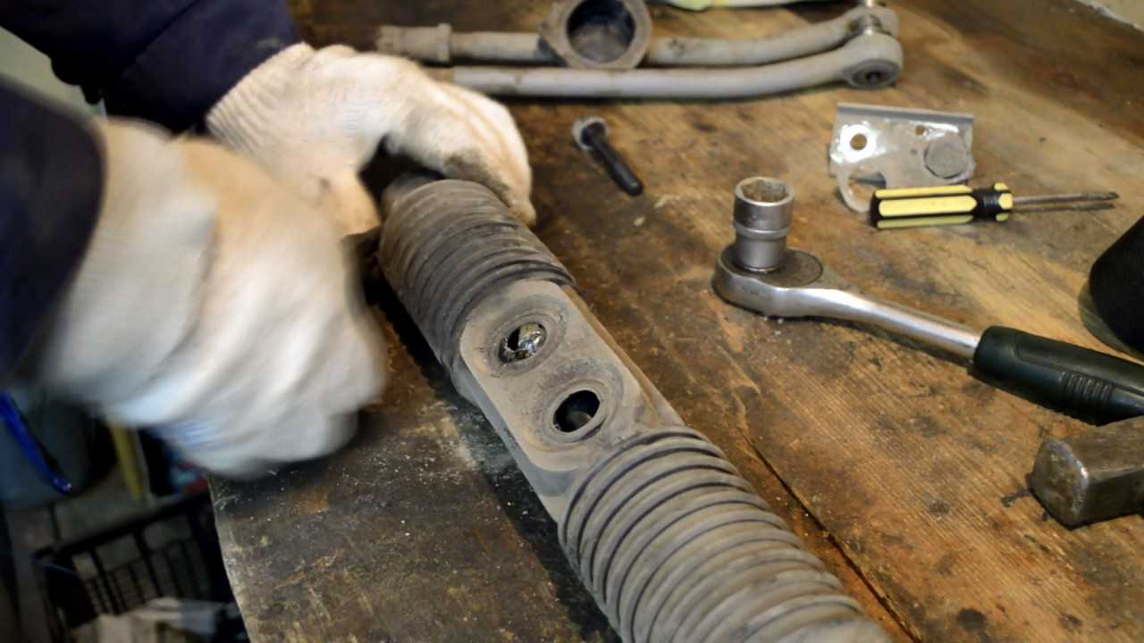 Как снять и заменить рулевой наконечник ваз-2114: фото и видео