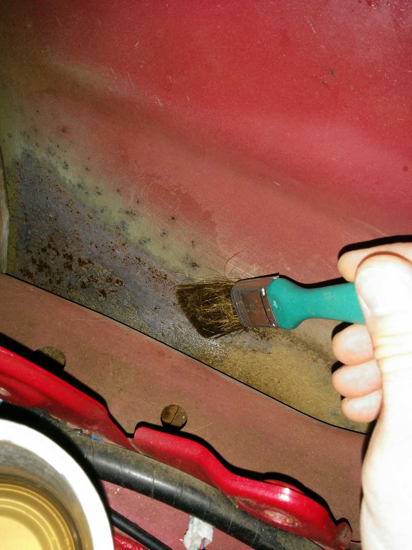 Чем убрать ржавчину с машины