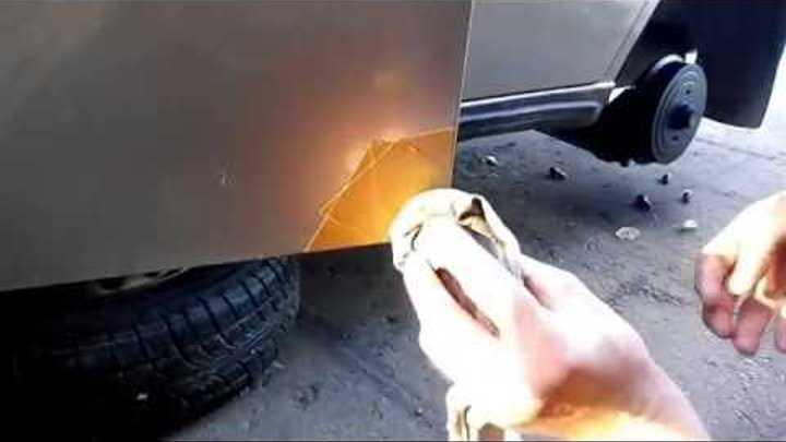 Как избавиться от ржавчины на автомобиле своими руками