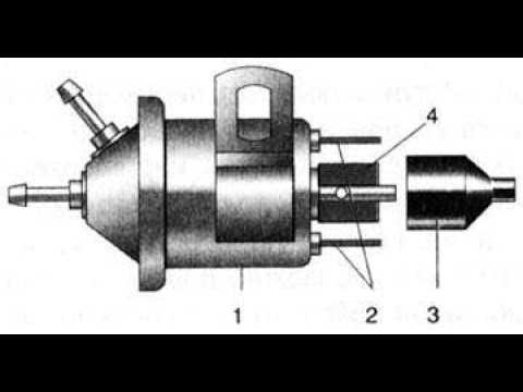 Электромагнитный клапан карбюратора 2107