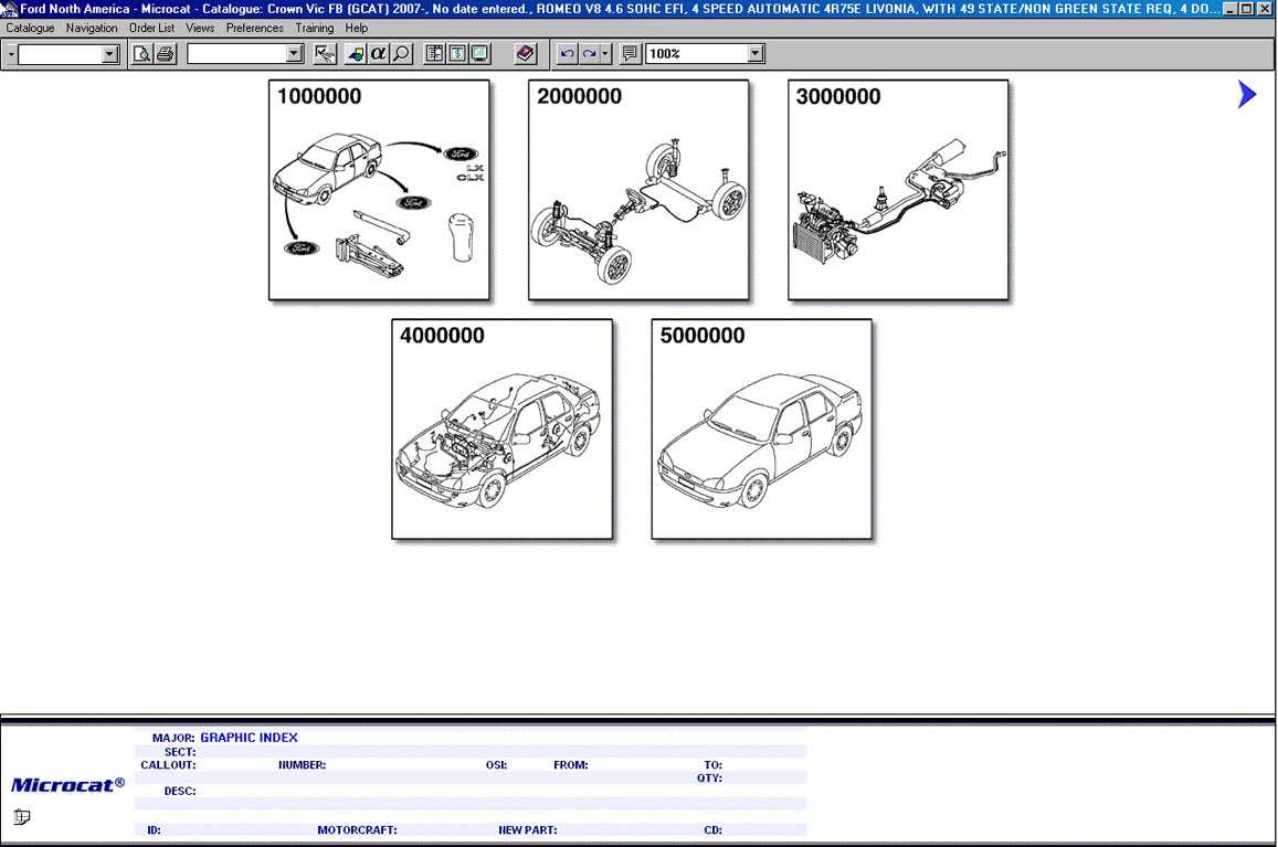 Каталог запчастей Ford это уникальная база деталей для автомобилей Ford В ее основу легли запасные детали для автомобилей Форд выпущенных для стран