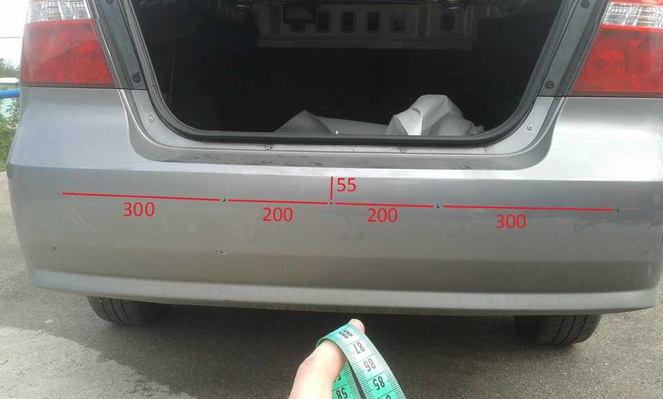 Как самостоятельно установить парктроник инструменты снимаем задний бампер сверление