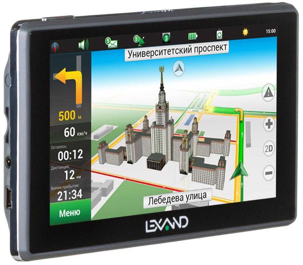 Автомобильный gps глонасс навигатор